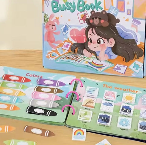 Girls Busy Book (100+ Pcs)