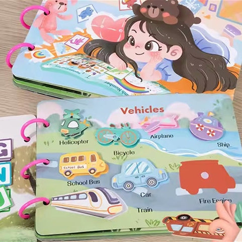 Girls Busy Book (100+ Pcs)