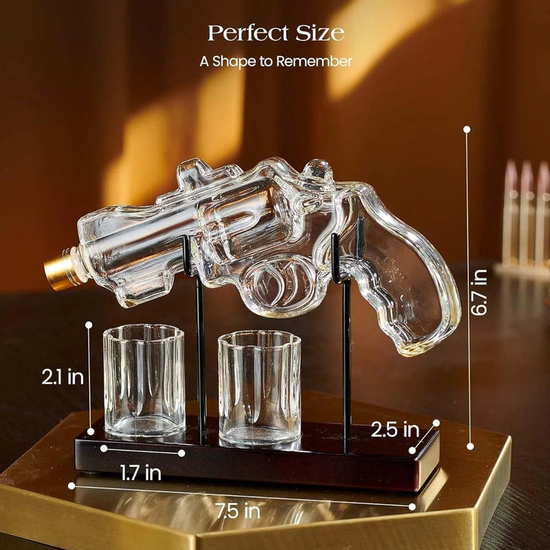 liqueur Glass Set- Gun Shape