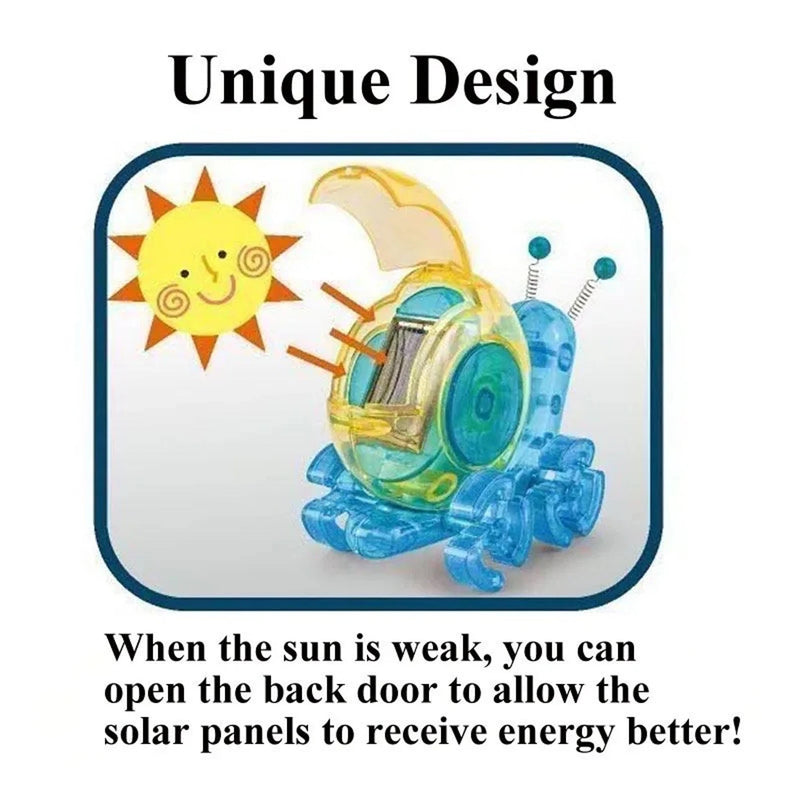 Solar Pet Walking Snail