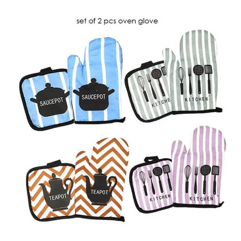 OVEN GLOVE & POT HOLDER SET