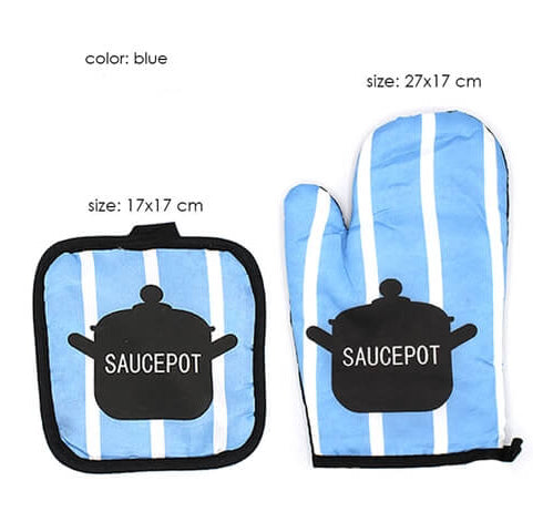 OVEN GLOVE & POT HOLDER SET