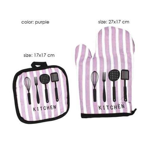 OVEN GLOVE & POT HOLDER SET