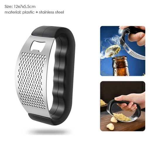GARLIC GRATER & BOOTLE OPENER