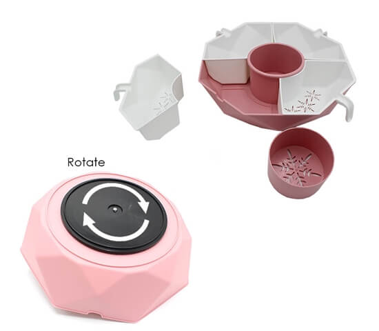 ROTATING FRUIT TRAY