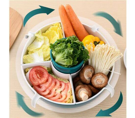 ROTATING FRUIT TRAY