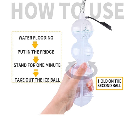 ICE BALL MOLD (Set of 2)