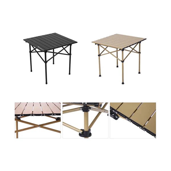 Foldable Camping Table 50 x 50 cm