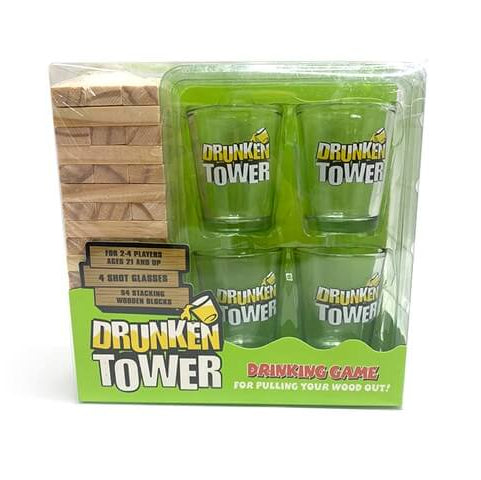 JENGA DRINKING TOWER