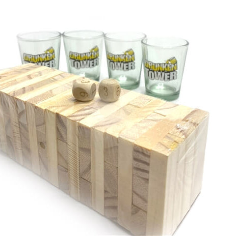 JENGA DRINKING TOWER