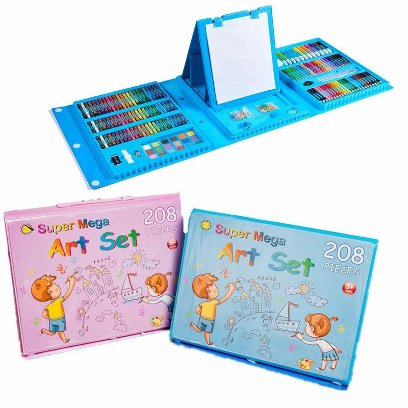 Art Coloring Set (208 Pcs)