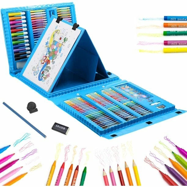 Art Coloring Set (208 Pcs)